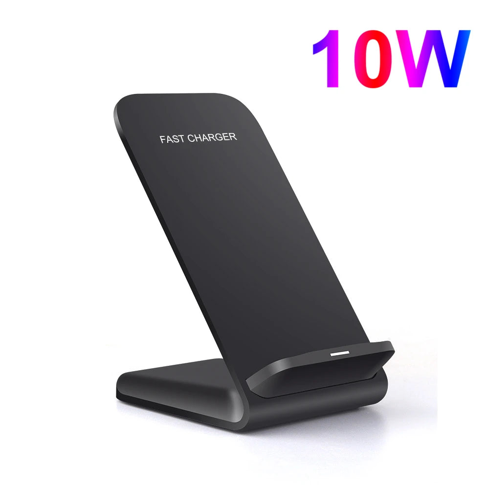 Wireless Charger Stand- Induction Fast Charging Station And Phone Holder!